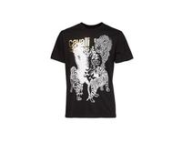CAVALLI CLASS T-SHIRT MANICHE CORTE UOMO NERO