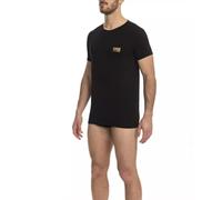 CAVALLI CLASS T-SHIRT MANICHE CORTE UOMO NERO