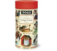 Cavallini & Co. Rompecabezas de perros vintage, 1000 piezas