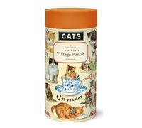 Cavallini & Co. Rompecabezas Vintage Gatos - 1000 Piezas (PZL/VINCAT)