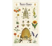 Cavallini Papers & Co. Bees & Honey - Paño de Cocina, Multicolor
