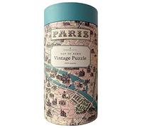 Cavallini, Puzzle Vintage 1000 piezas - Plan de París (pzl/parmap)