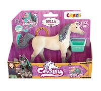 Cavally - Caballo de Juguete Modelo Bella, Caballo de Juguete con Accesorios para Jugar y Efectos Especiales, Raza Arábica