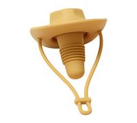 Cavboy Hat Wine Stopper, Silicone Champagne Bottle Cowboy Hat Stopper Funny Stopper, para cerveza, champán y reuniones familiares