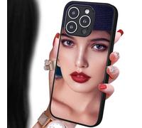 Cavdycidy Funda de Espejo Compatible con iPhone 16 Pro MAX, protección Completa de la cámara, protección contra caídas, a Prueba de Golpes, Suave, Delgada, Color Plateado