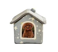 Cave Cat - Material Textil Acogedor, Cat House, acogedora Cama | Dimensiones robustas con un diseño registrado para un Lugar Tranquilo para Dormir o Relajarse para Gatitos y Mascotas en la casa.
