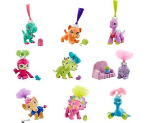 Cave Club huevos de dinosaurios con muñeca y accesorios para niños y niñas +4 años (Mattel GNL97)