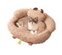 Caverna para gatos - y para casa de sueño - Cama de casa para mascotas de interior | para interiores, exteriores, casa, dormitorio, balcón, viajes, Navidad, invierno