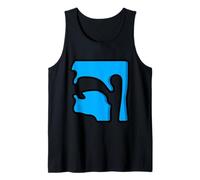 Cavidad revestida de Membrana de faringe detrás de la Nariz y la Boca Camiseta sin Mangas