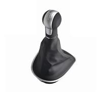 CAVINBDZ Para Seat Para Altea Para Leon II 2 Para Toledo III 3 MT Pomo Cambio Marchas Cabezal Cambio Marchas Palanca Cambios Esféric Funda Fuelle+Base Marco(5 Speed)