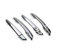 CAVINBDZ Para Toyota Para Proace Para Verso 2016-2021 2022 Volante A La Izquierda Adhesivo Embellecedor Manija Puerta Coche (Silver 2 sensors)