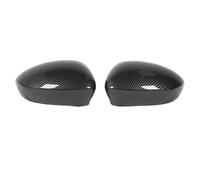 CAVINBDZ Tapa de Espejo Retrovisor Lateral Izquierdo Derecho para Fiat 500 500C para Grande para Punto 595 para Abarth 695 2007-2024 (Carbon)