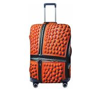 Cavizow Closeup of Basketball Texture - Funda elástica para maleta, lavable, antiarañazos, S-XL, Varios colores, XL (Fits 29-32 in Luggage)