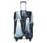 Cavizow Funda elástica para equipaje de viaje, diseño de fantasmas de Halloween, lavable, antiarañazos, S-XL, Varios colores, XL (Fits 29-32 in Luggage)