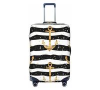 Cavizow Ocean Anchor - Funda elástica para equipaje de viaje, lavable, antiarañazos, S-XL, Varios colores, L (Fits 25-28 in Luggage)