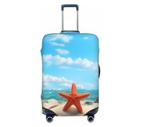 Cavizow Sea Beach Ocean - Funda elástica para maleta, lavable, antiarañazos, S-XL, Varios colores, XL (Fits 29-32 in Luggage)