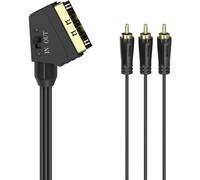 Cavo adattatore Hama Scart Plug - 3 RCA Plugs