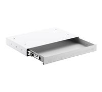 CAVO Cajón portadocumentos de acero 410 x 272 mm blanco, de escritorio bajo