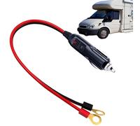 Cavo di alimentazione - Resistente e Versatile | Cavo di prolunga per accendisigari con Luce indicatrice per Uso Notturno | Ricarica Cãvo adattatore di estensione Peŕ Auto 12V, Alta qualità