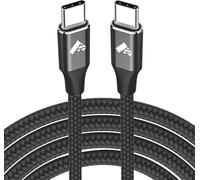 Cavo USB C 1 Metri,60W Cavo Type-c to Type-c Ricarica Rapida USBC Caricatore Tipo C a USB-C Cavetto Nylon Cavi con i17 16 15 Pro Max Plus, iPad Air Pro,Samsung Galaxy S25 S24 S23, Pixel