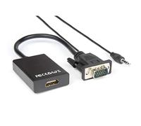 Cavo Video Vga A Hdmi F Jack 3.5Mm NUEVO