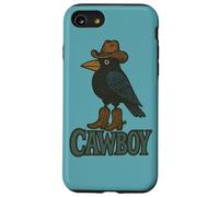Cawboy Caw Caw Cowboy Ceja Ilustración Carcasa para iPhone SE (2020) / 7/8