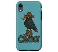 Cawboy Caw Caw Cowboy Ceja Ilustración Carcasa para iPhone XR
