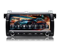 CAWELL Radio de coche Android 13.0 para BMW E46 M3 Rover 75 MG ZT con pantalla IPS de 8,8 pulgadas IPS, receptor multimedia 1 Din Radio integrado Carplay Android Auto Navi con Bluetooth 4G (Android