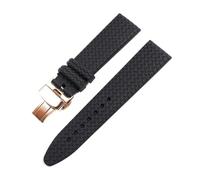 CAWEUER Compatible con MILLE MIGLIA Compatible GTS Compatible CHRONO 21 Correa de reloj goma silicona 23 mm(02,23mm)