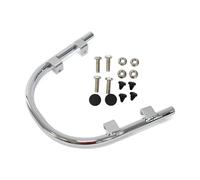 CAWEUER Compatible con Piaggio Vespa GTS300 GTS 300 250 GTS250 Accesorios de Motocicleta Parachoques Delantero Guardabarros de Rueda Barras de Choque Protector de Marco(Silver)