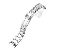 CAWEUER Correa de acero inoxidable 904L compatible con Rolex Oyster Perpetual Datejust DAYTONA SUBMARINER, correa reloj lujo for hombre 20 mm(21mm)