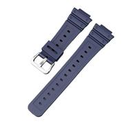 CAWEUER Correa de repuesto resina transparente liberación rápida compatible con Casio G-Shock GA-2100 GA-2110 for hombre y mujer(Royalblue)