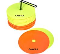 Cawila Markierungsscheiben Floormarker 24er Set - Equipo para marcar el Campo de fútbol, Talla Durchmesser: 15cm