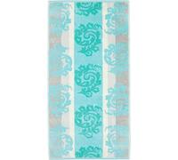 Cawö Home Toallas Noblesse Cashmere Jacquard 1057 Mint - 14 toallas de mano 50 x 100 cm