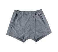 Caxndycing Calzoncillos tipo bóxer para hombre con apertura lateral - Pantalones de rehabilitación para hombre, desmontables después de cirugías, pantalones cortos de jogging laterales para abrir