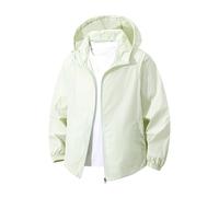 Caxndycing Chaqueta de verano para hombre, ligera, protección solar, chaqueta de primavera con capucha, fina, transpirable, chaqueta con capucha para exterior, resistente al viento, impermeable,