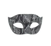 Caxndycing Máscara de mascarada para mujer, plateada, media máscara veneciana con purpurina, máscara hueca de metal para carnaval, fiesta, boda, disfraz accesorio