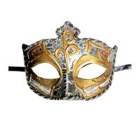 Caxndycing Máscara de mascarada sexy para adultos, carnaval veneciana, máscara de lentejuelas plateada, máscara de mariposa, máscara de ojos brillante, accesorio para festivales, vestimenta para