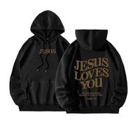 Caxndycing Sudadera con capucha para hombre con estampado trasero en el señor estampado sudadera con capucha hombres unisex moda manga larga sudadera casual de talla grande suéter sudaderas hip hop