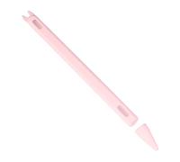 CAXUSD 1 Pc Estuche para lápiz Pencil Manga de lápiz Tapa Elegante de la Pluma Tapa única para lápiz óptico lápiz portátil Tapa de Pluma única Punta de Pluma útil Gel de sílice Rosa