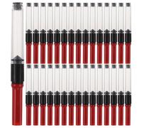 CAXUSD 100 Unidades recargas de bolígrafos de tinta herramienta x recargas de tinta de la pluma de la fuente bolígrafos entintados