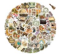 CAXUSD 110piezas Pegatinas Coloridas Calcomanías para Teléfonos Decoración para Bicicletas