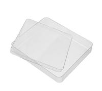 CAXUSD 2 Bandejas de Plástico para Báscula Digital de Cocina Superficie Lisa y Ajuste Seguro, Accesorio Adecuado para Pesar Alimentos y Uso en Laboratorio