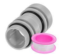 CAXUSD 2 Piezas Adaptadores de Conversión para Bomba de Piscina Conector Roscado para Manguera Filtro Compatible con Intex Accesorios para Piscinas Desmontables Instalación Fácil