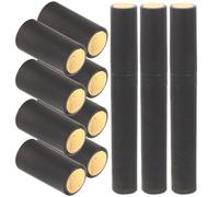 CAXUSD 200piezas Cápsulas Termorretráctiles Pvc para Sellado de Botellas de Vino Tapas Retráctiles Negras Accesorio Práctico para Bar y Hogar