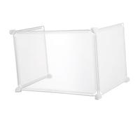 CAXUSD 3 Piezas Protector Antisalpicaduras Transparente Panel Divisor Mesa Oficina Autosoportado Resistente Golpes Fácil Instalación