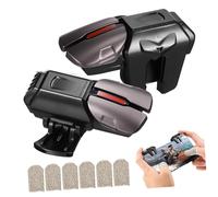CAXUSD 3pares Gatillos Móviles Controladores y Guantes para Dedos Completo Guantes Disparadores para Smartphones