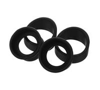 CAXUSD 4 Copas Oculares de Goma para Microscopio, Repuesto Compatible 31-33 Mm y 36-38 Mm, Cubiertas Protectoras para Oculares Binoculares, Accesorio Óptico para Microscopio y