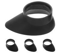 CAXUSD 4 Piezas Accesorios para Gafas De Observación De Aves. Protector Ocular Black