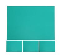 CAXUSD 4 Piezas Bloques de Linóleo para Grabado Impresión Material para Tallado Artístico Suave Paneles Color Verde para Manualidades y Proyectos Creativos